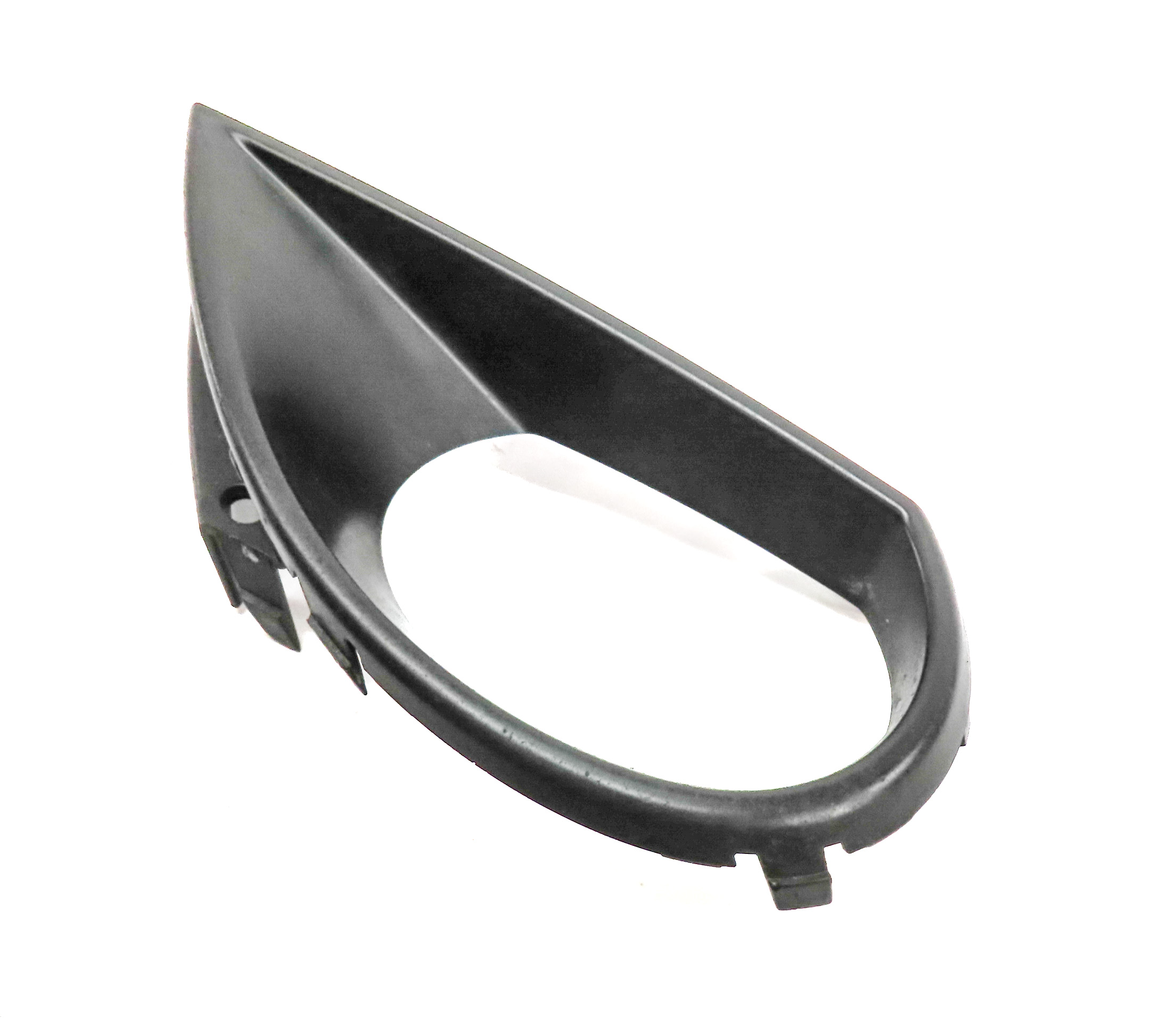 2013 AUDI Q7 (4L) FRONT LEFT DRIVER LOWER BUMPER FOG LIGHT LAMP TRIM (BLACK) — exact item pictured